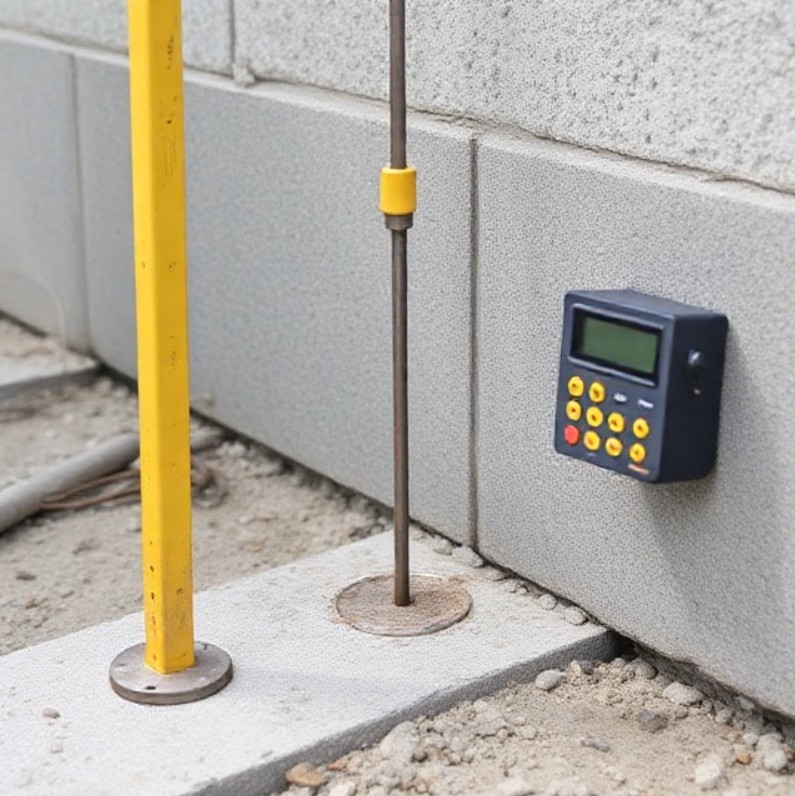 تست کشش میلگرد کاشته شده چیست و چگونه انجام میشود؟