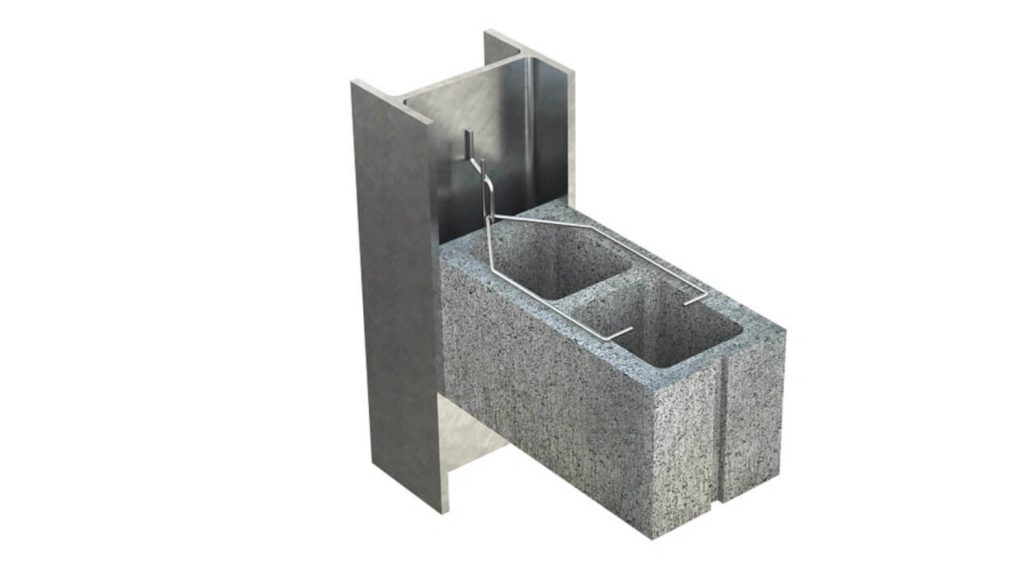 قلاب میلگرد بستر در سازه‌های بتنی