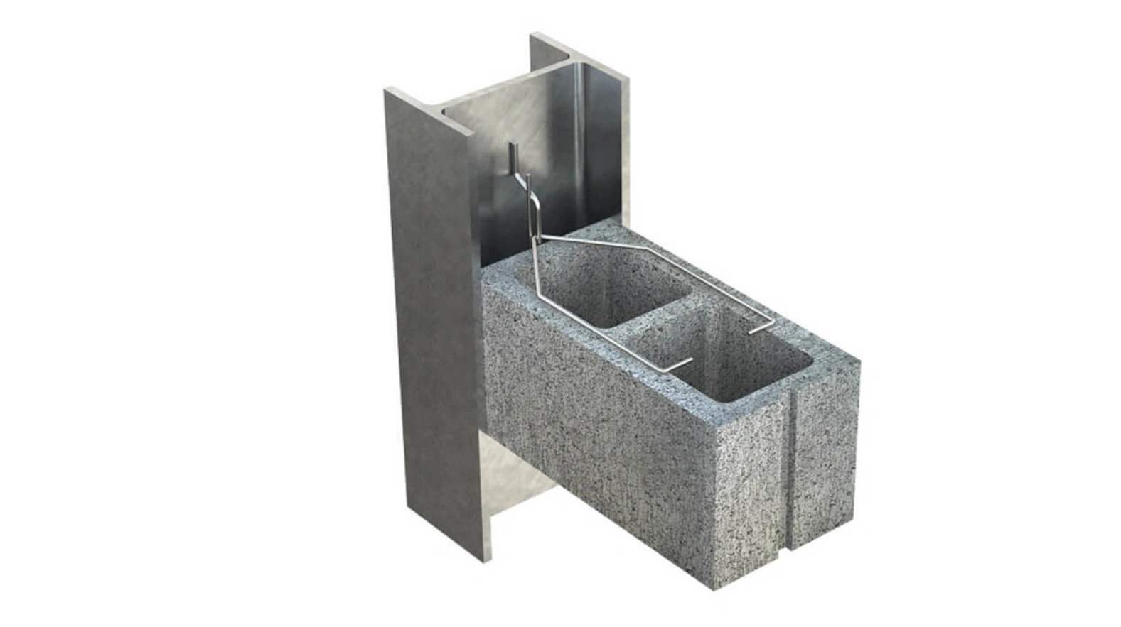 قلاب میلگرد بستر در سازه‌های بتنی