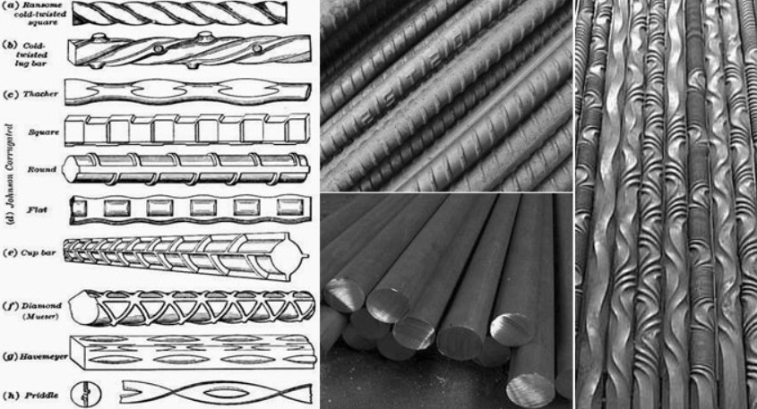 آشنایی با انواع میلگرد مصرفی در بتن